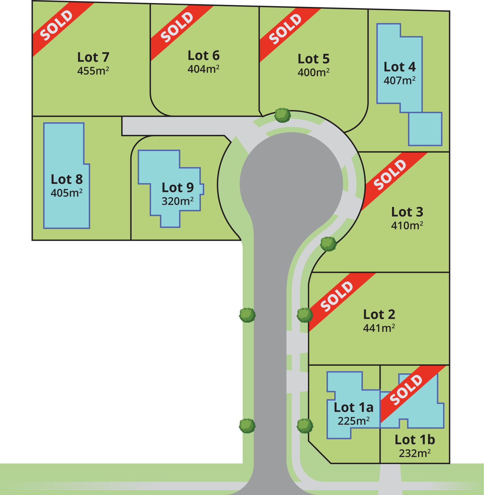 KV Homes Somerset Subdivision map version 2