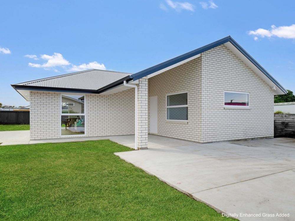 Newly completed home on Surrey Road, Springvale Whanganui. By KV Homes